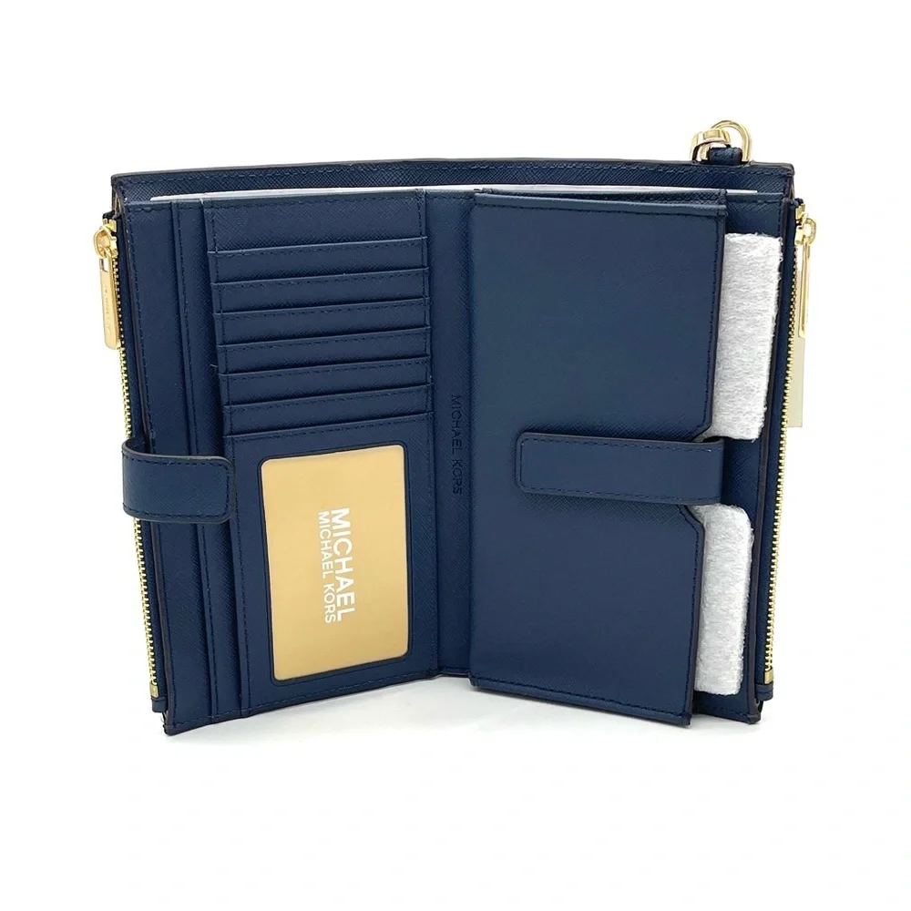 Michael Kors Large Double Zip Wallet Wristlet